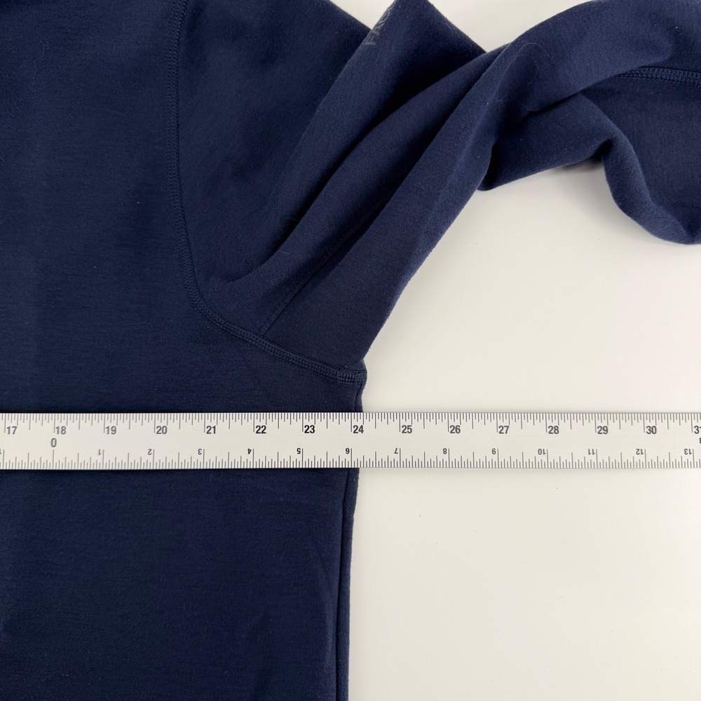 The North Face Quarter Zip Pullover Navy Blue Athletic Performance XL Mens - Picture 6 of 6